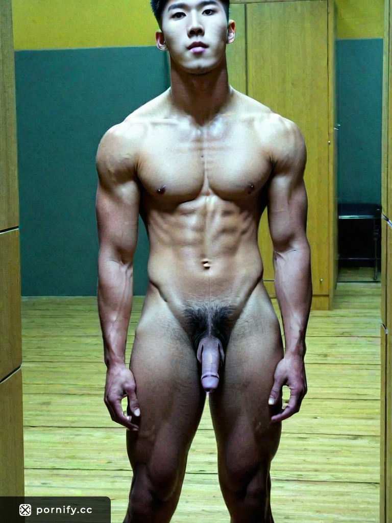 Korean Teen Muscular Huge Cock Naked Yoga